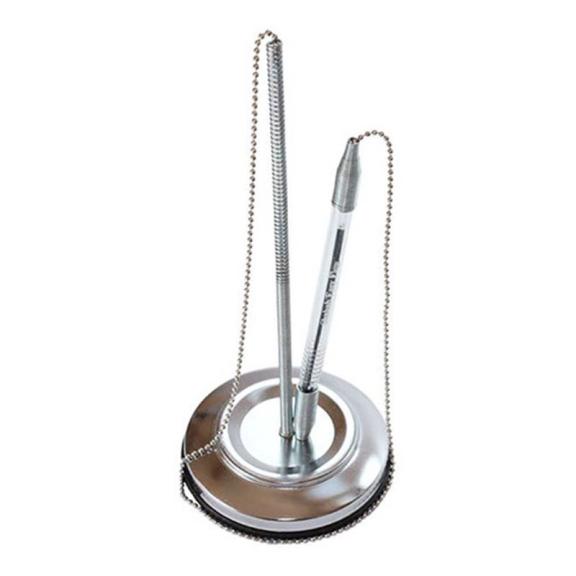 جا قلمی زنجیردار فلزی